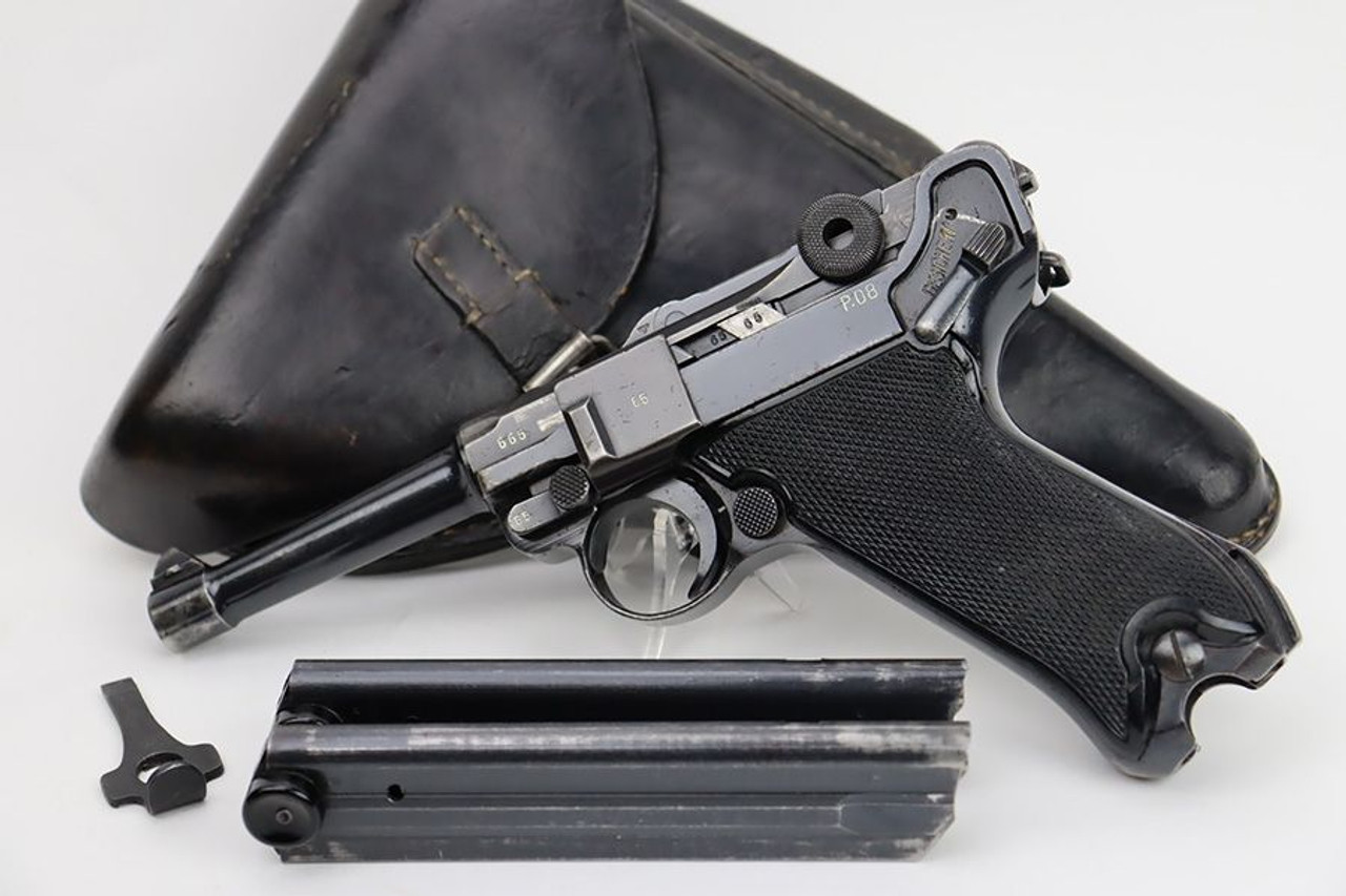 1941 "Black Widow" Mauser Luger Rig - BYF 41 - 1