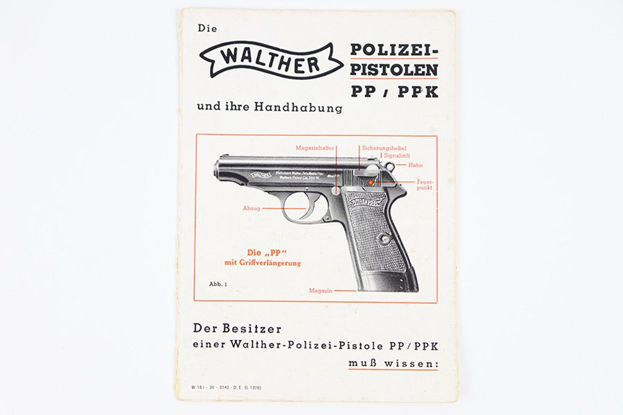 Police Walther PP / PPK Manual - 1