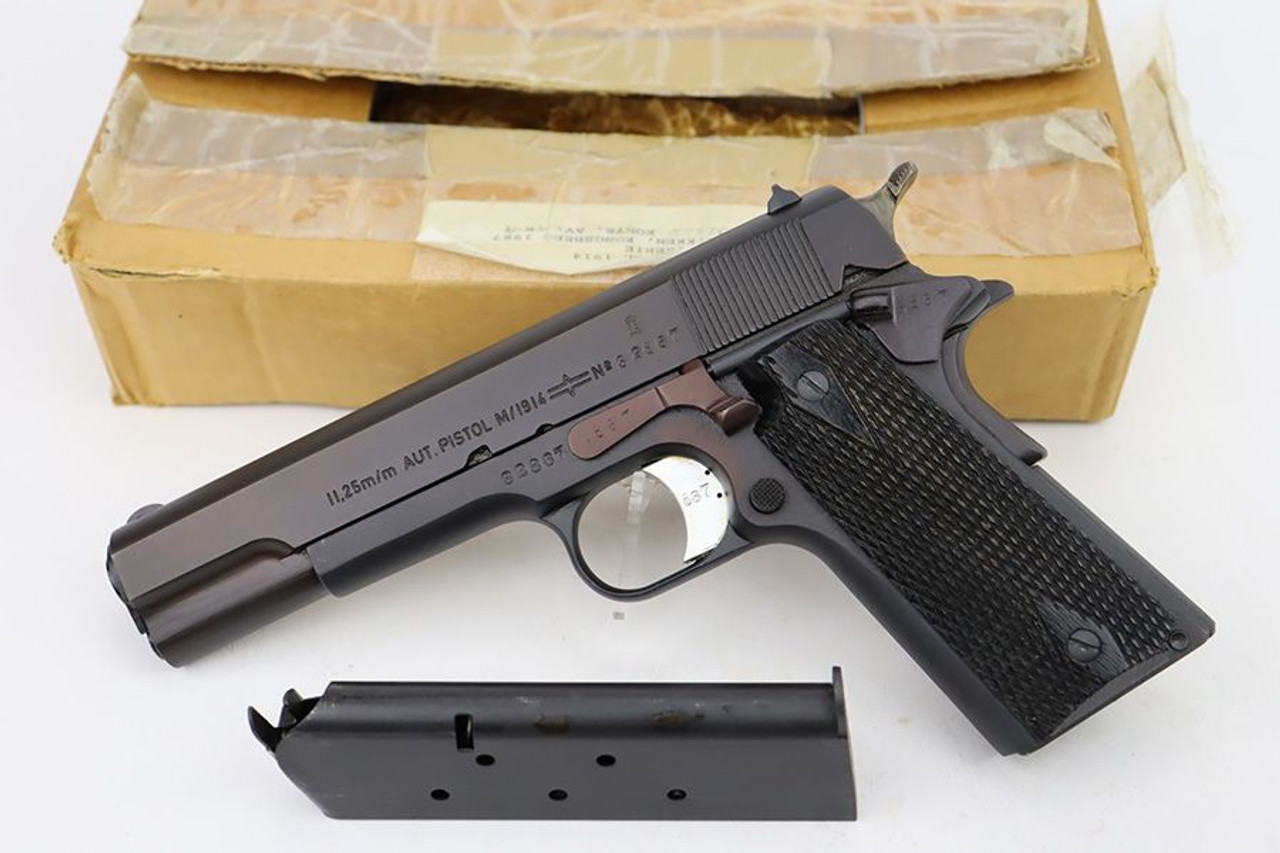 Extraordinarily Rare Kongsberg M1914 - 1987 Mfg - 1
