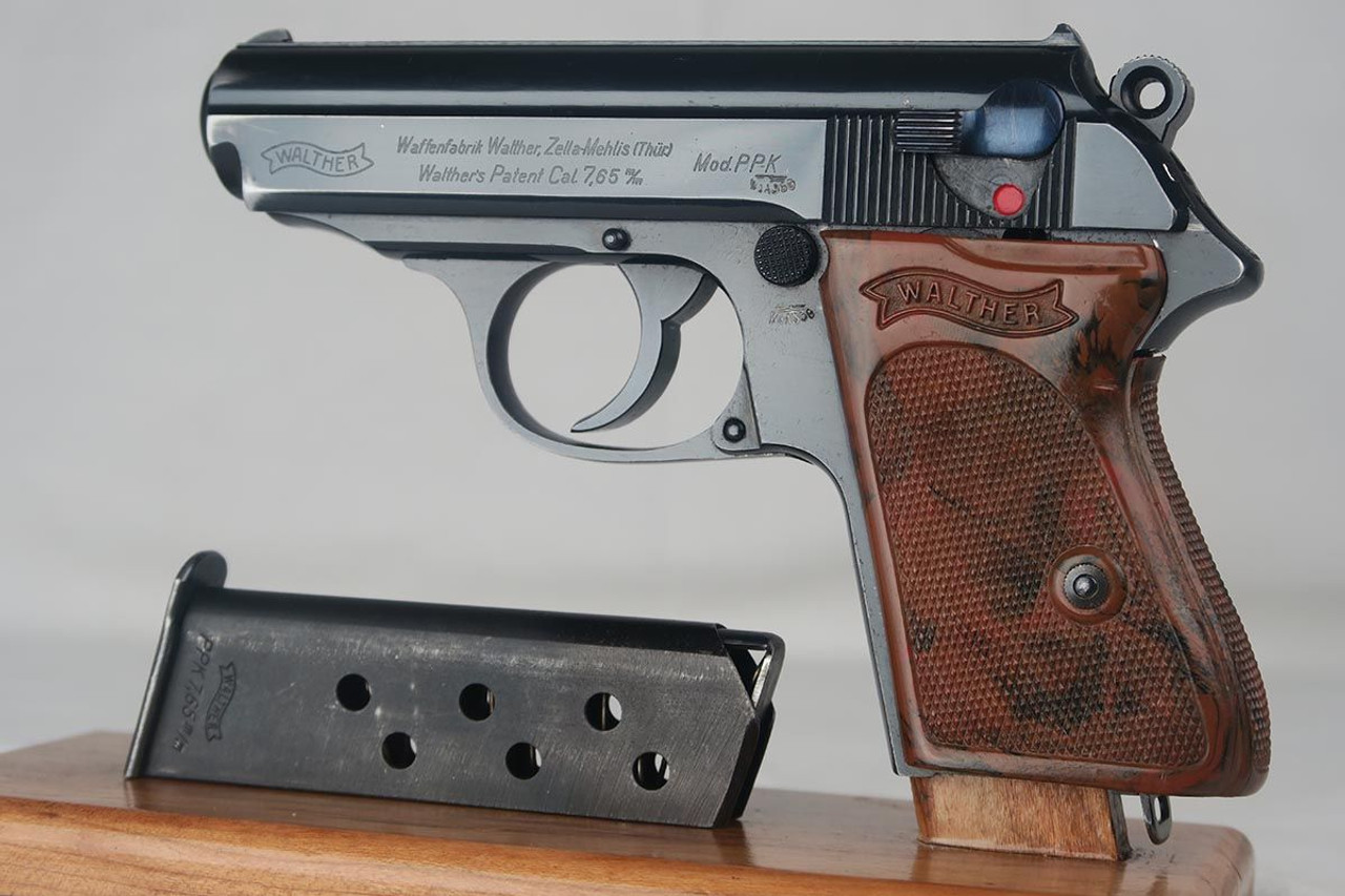 Excellent Luftwaffe Walther PPK - Matching Magazine - 1