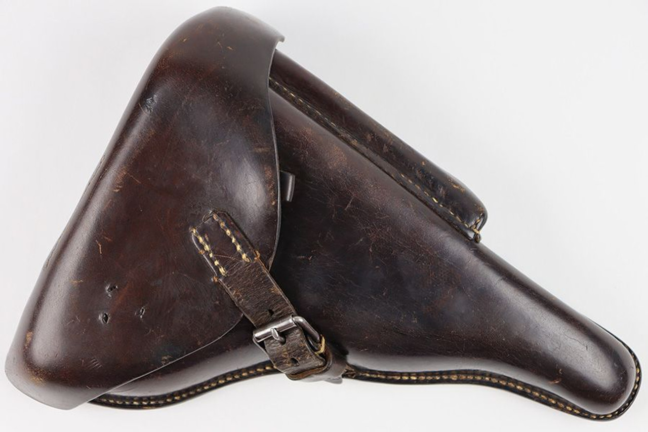 1936 Luger Holster - Repaired Belt Loops - 1