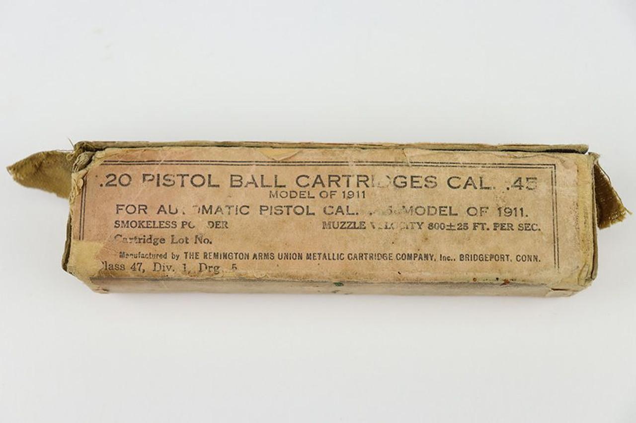 17 Rounds Vintage .45 1911 Ammo - 1
