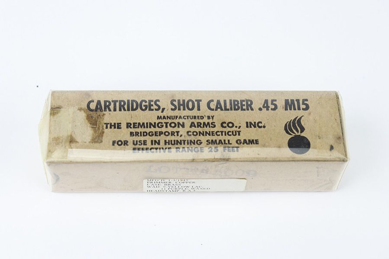 Remington Arms .45 M15 Ammo - 1945 - 1