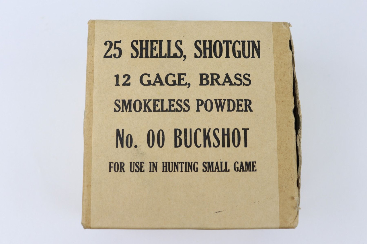 Vintage W.R.A. No. 00 Buckshot 12 Gauge Shells - 1