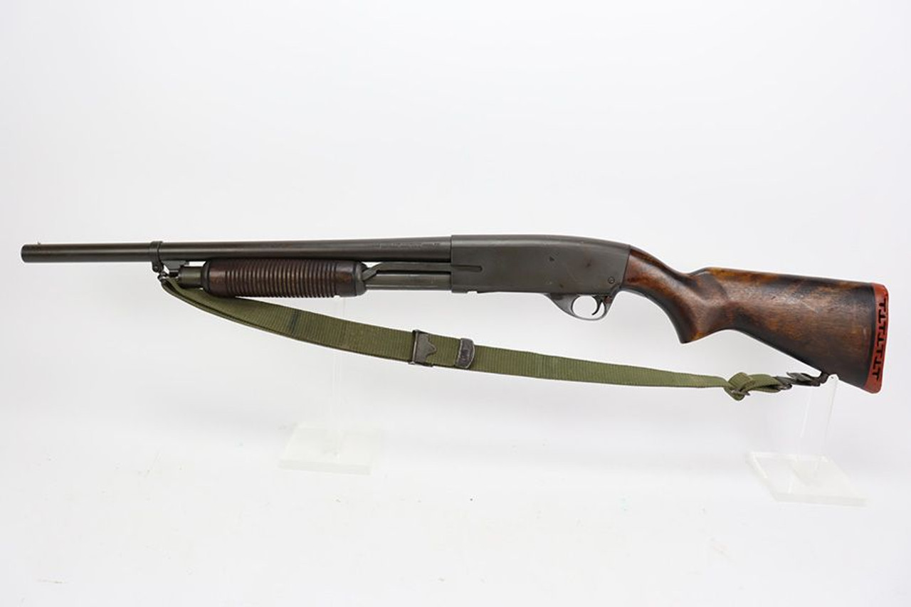 Rare Stevens 77E Riot Shotgun - U.S. Military & SCHD - 1