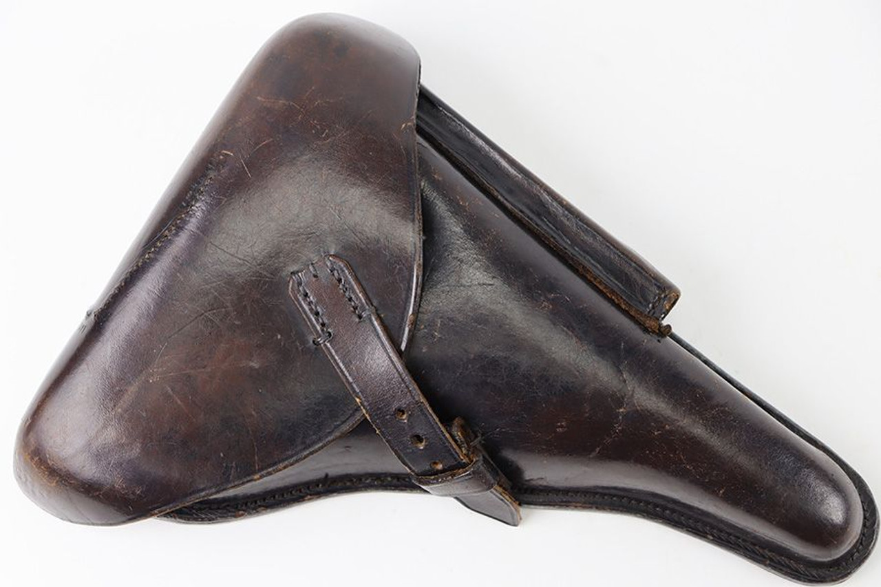 Rare Commercial Luger Holster - Missing Buckle - 1
