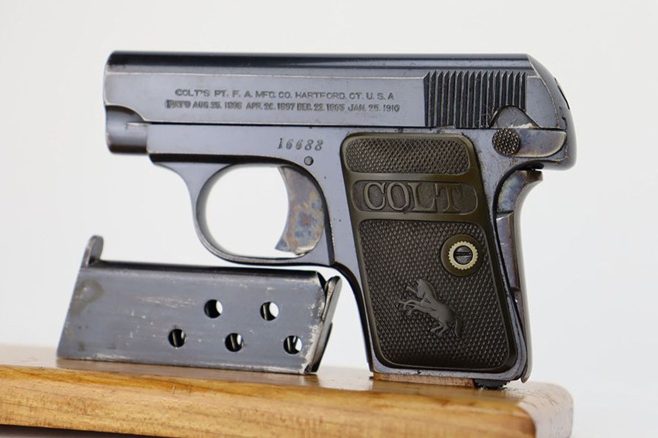 Excellent 1909 Colt Model 1908 Vest Pocket - 1