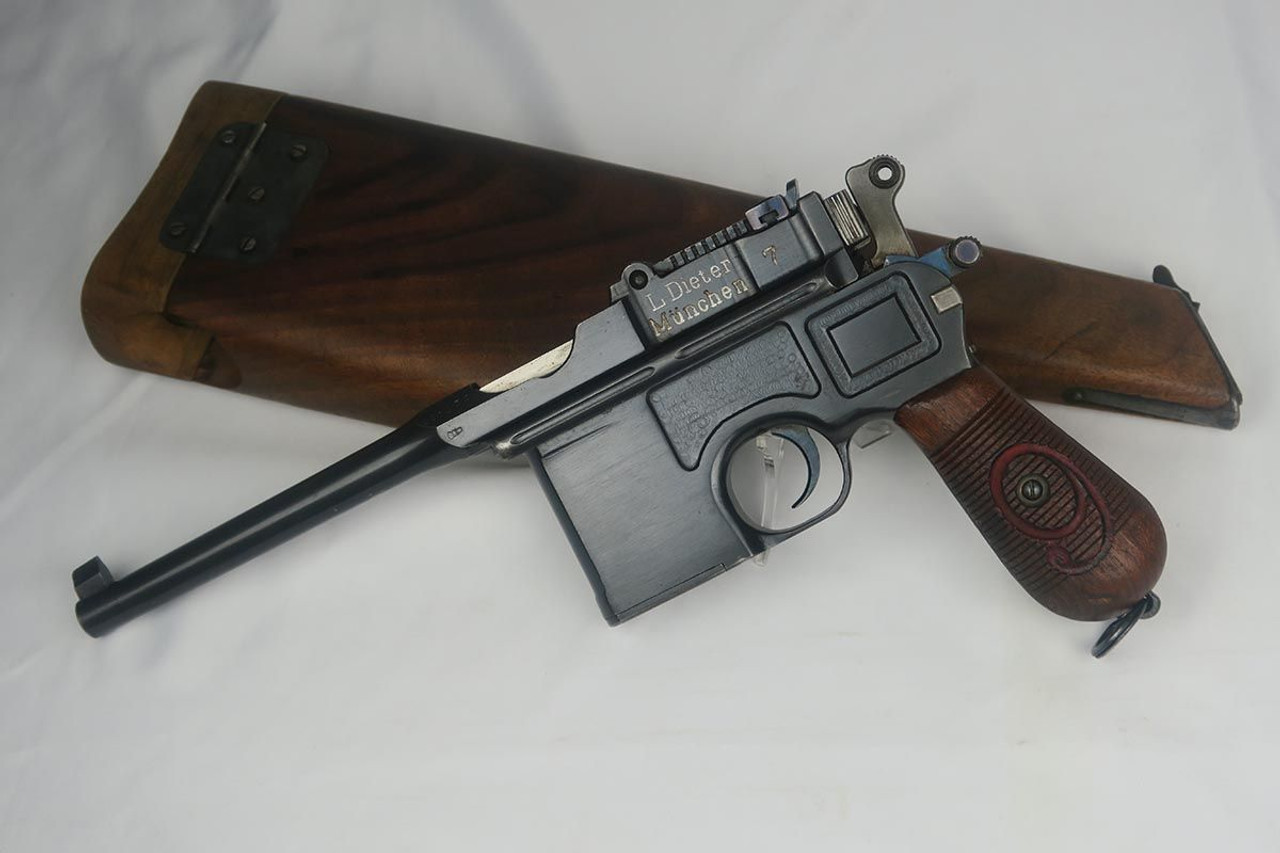 Stunning, Private Purchase Mauser C96 "Red 9" - Matching Stock - 1
