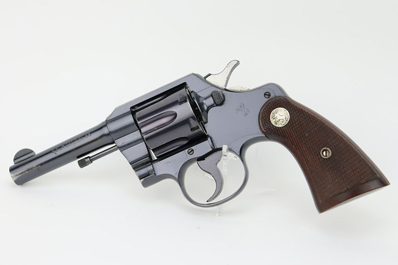 Excellent 1942 Colt Official Police Revolver - With Factory Letter - 1