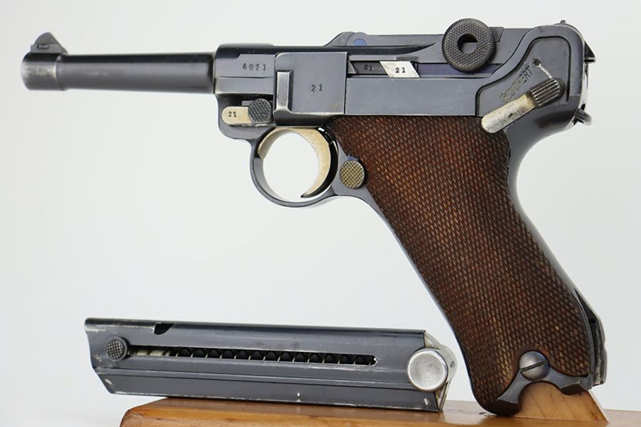 1936 Mauser Luger - Matching Magazine - 1