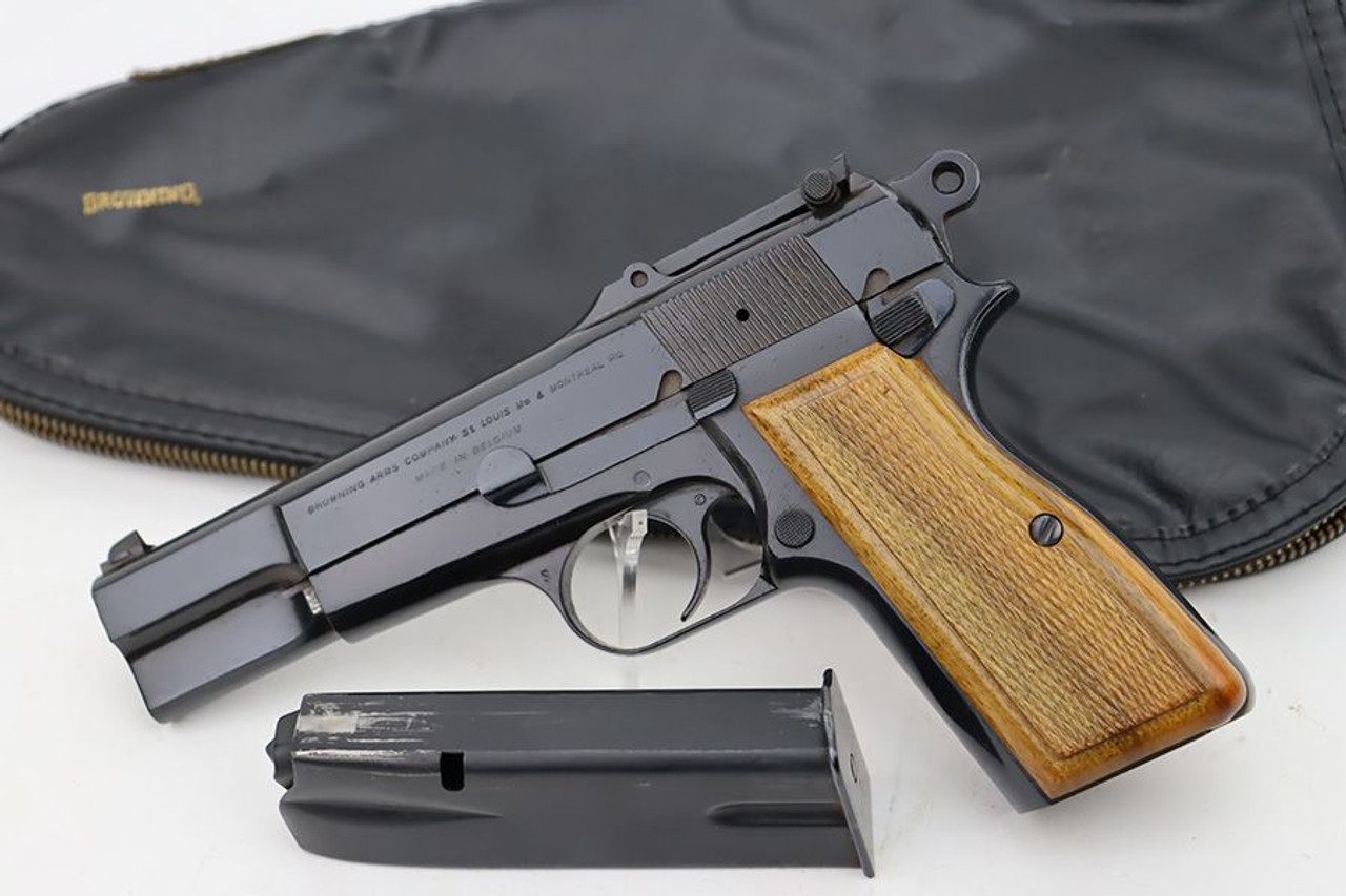 Rare, Mint T-Series Browning Hi Power - Tangent Sight - 1
