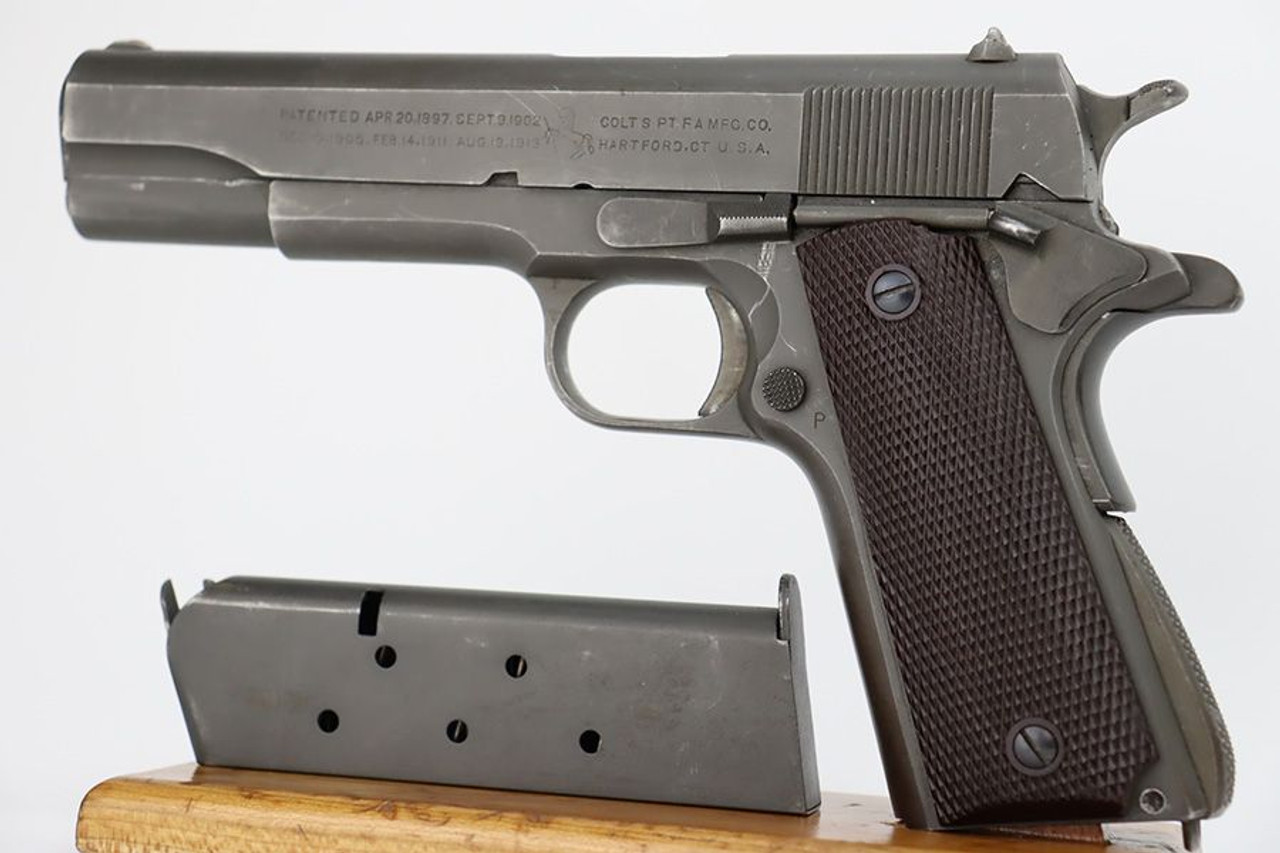Scarce, Minty 1942 Colt M1911A1 - WB Inspector - 1