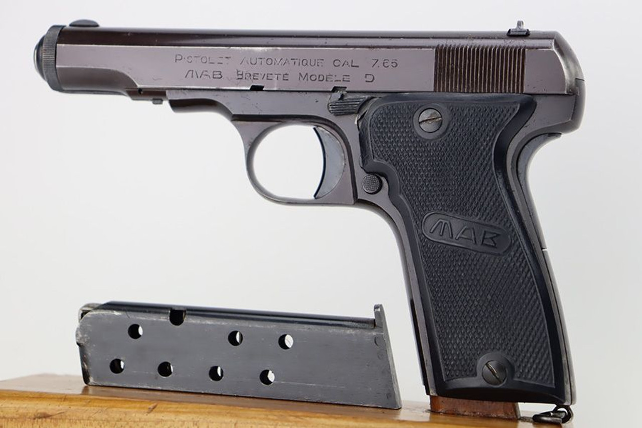 Excellent Nazi French MAB Model D - Plum Finish - 1