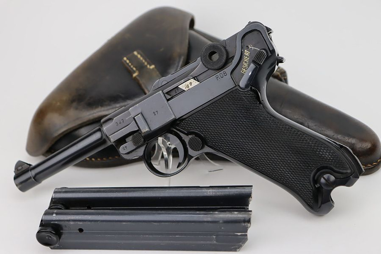 1941 "Black Widow" Mauser Luger Rig - BYF 41 - 1