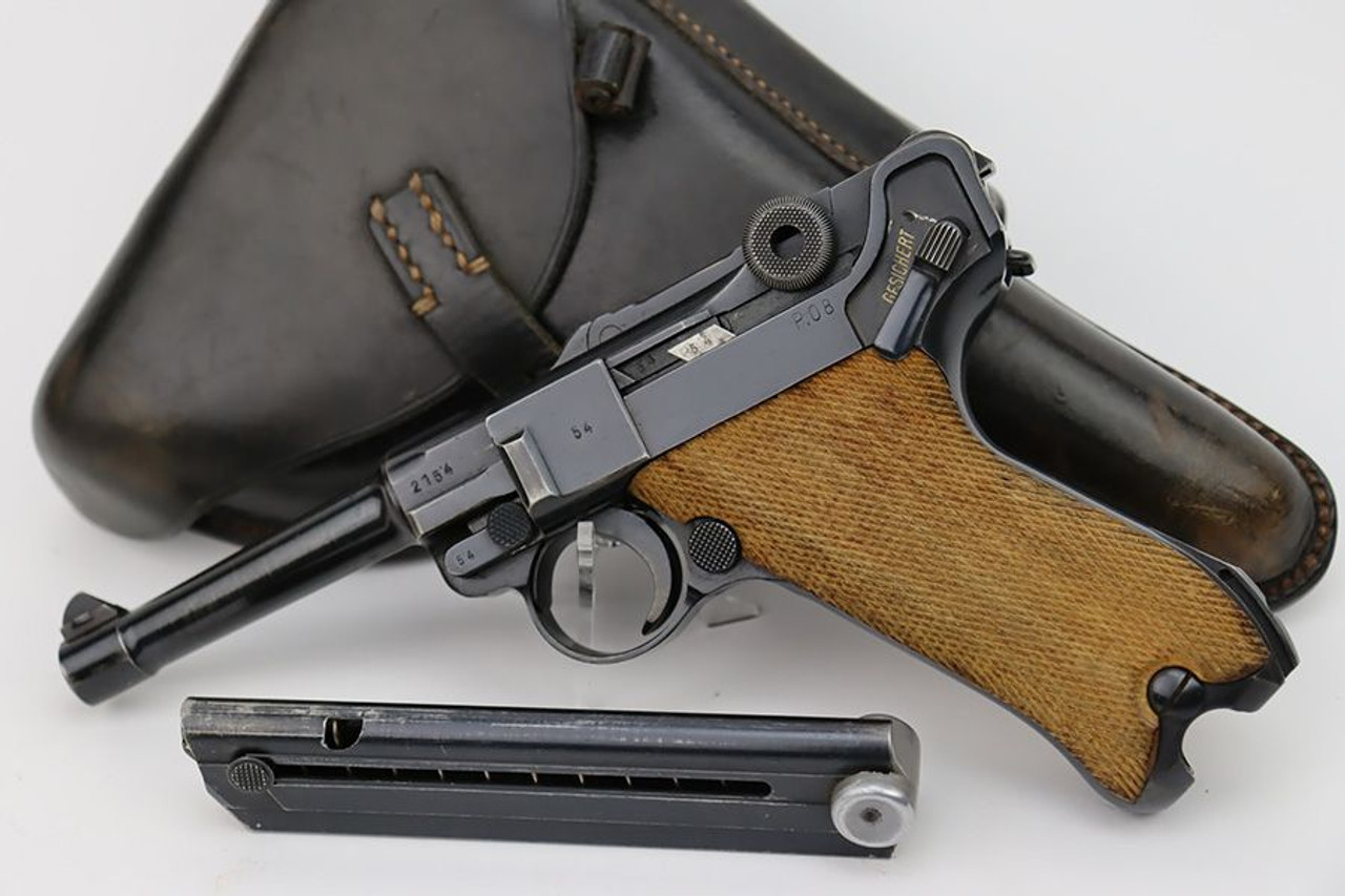 Excellent 1942 Mauser Luger Rig - BYF 42 - 1