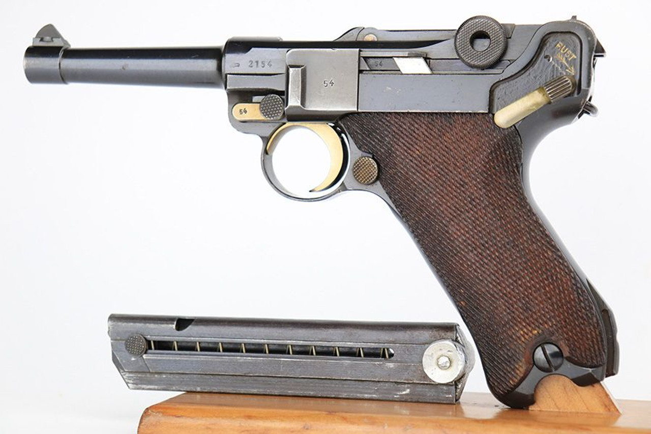Very Rare 1937 Mauser Banner Luger - Dutch Navy Contract - 1