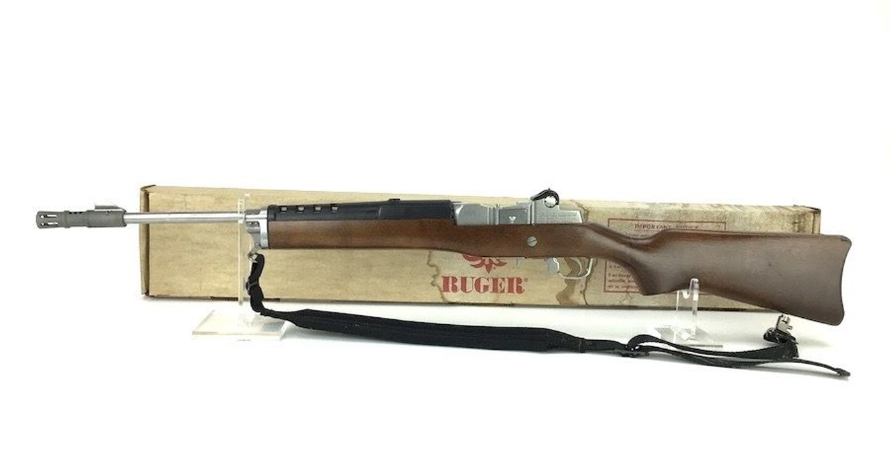 Excellent Ruger Mini-14 Stainless Steel Rifle - 1