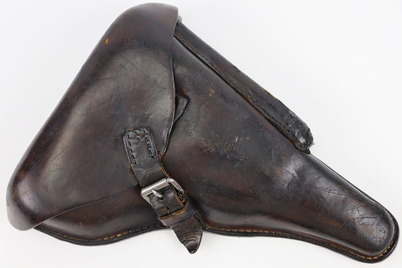1917 Luger Holster - Repaired Belt Loop - 1