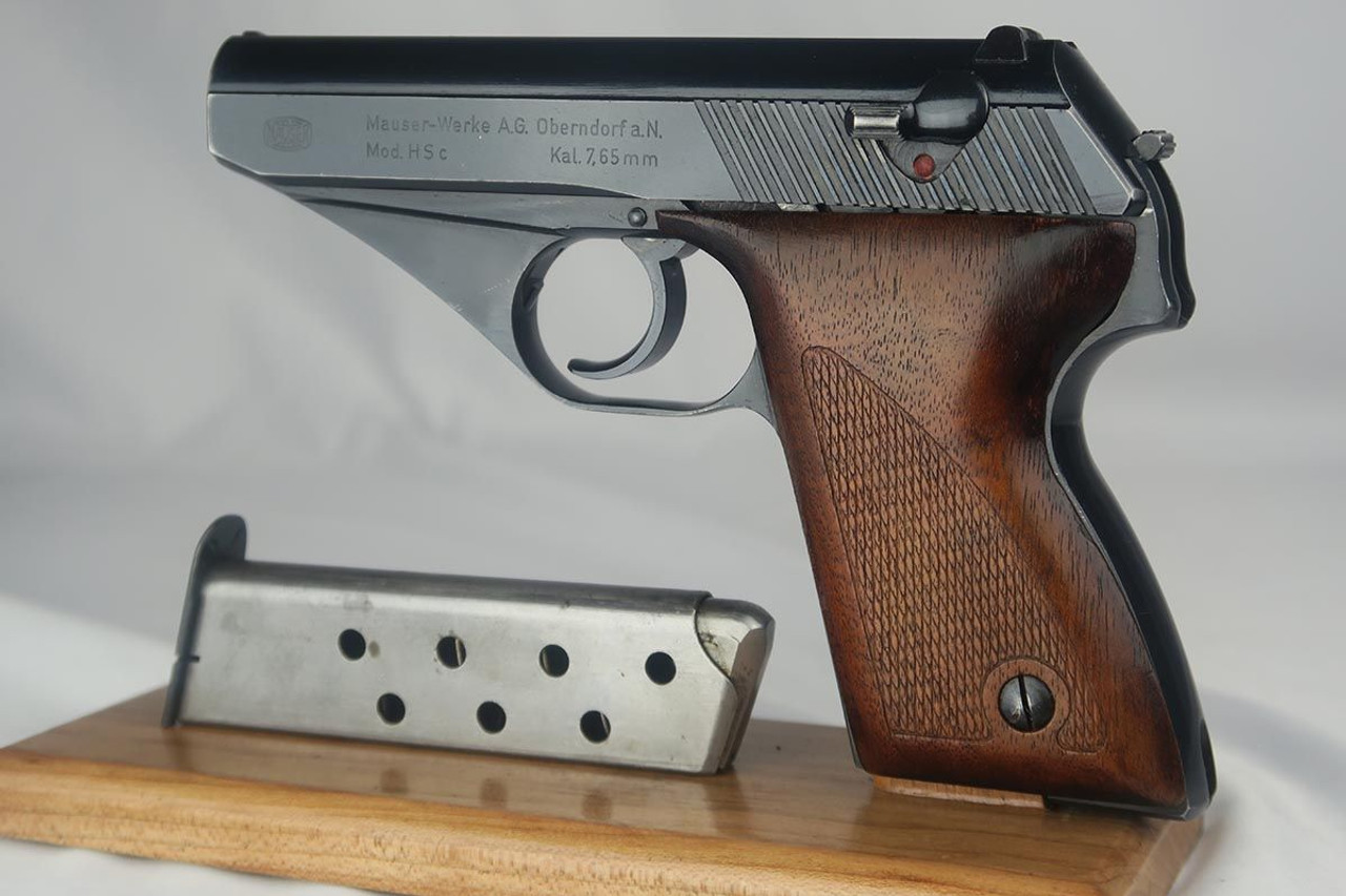 Early, Rare & Beautiful Mauser HSc - Low Grip Screw - 1