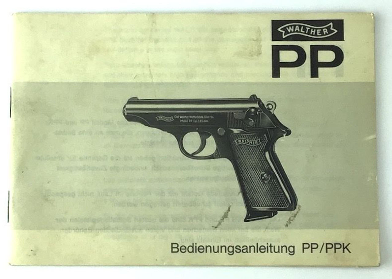 Walther PP Owners Manual - Post WW2 - 1