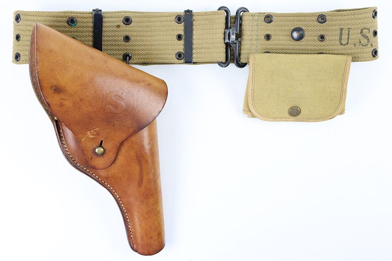 S&W Victory Revolver Holster, Ammo Pouch, Belt - 1