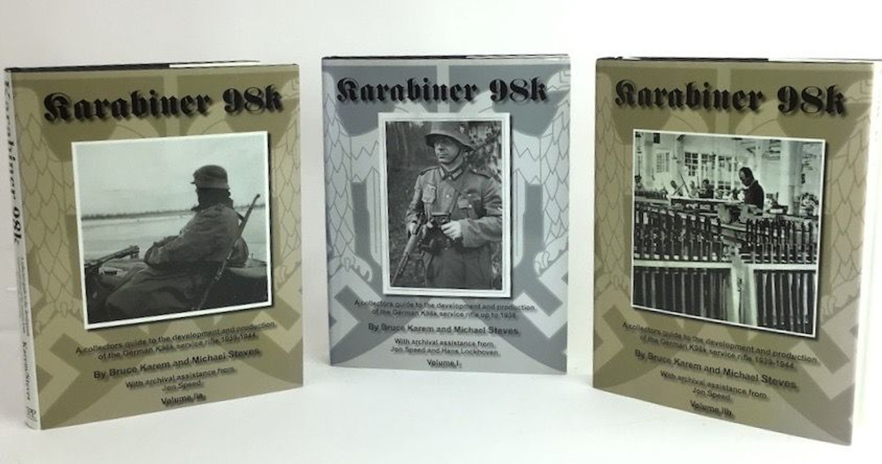 Karabiner 98k: 3 Volume Set by Karem & Steves - 1
