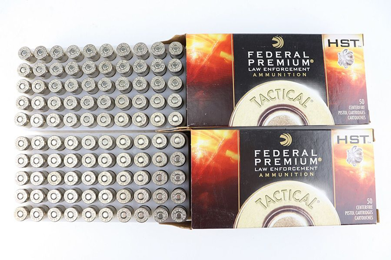 100 Rounds: .45 +P 230 Grain HST Tactical Ammo - 1