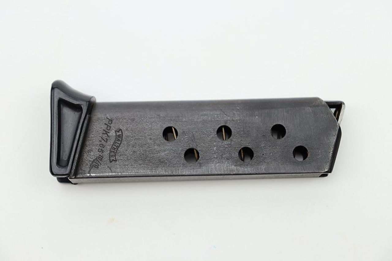 Wartime Walther PPK Magazine - Black Finger Extension - 1