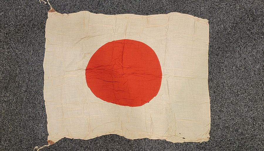 WW2 Japanese Silk Flag - 1