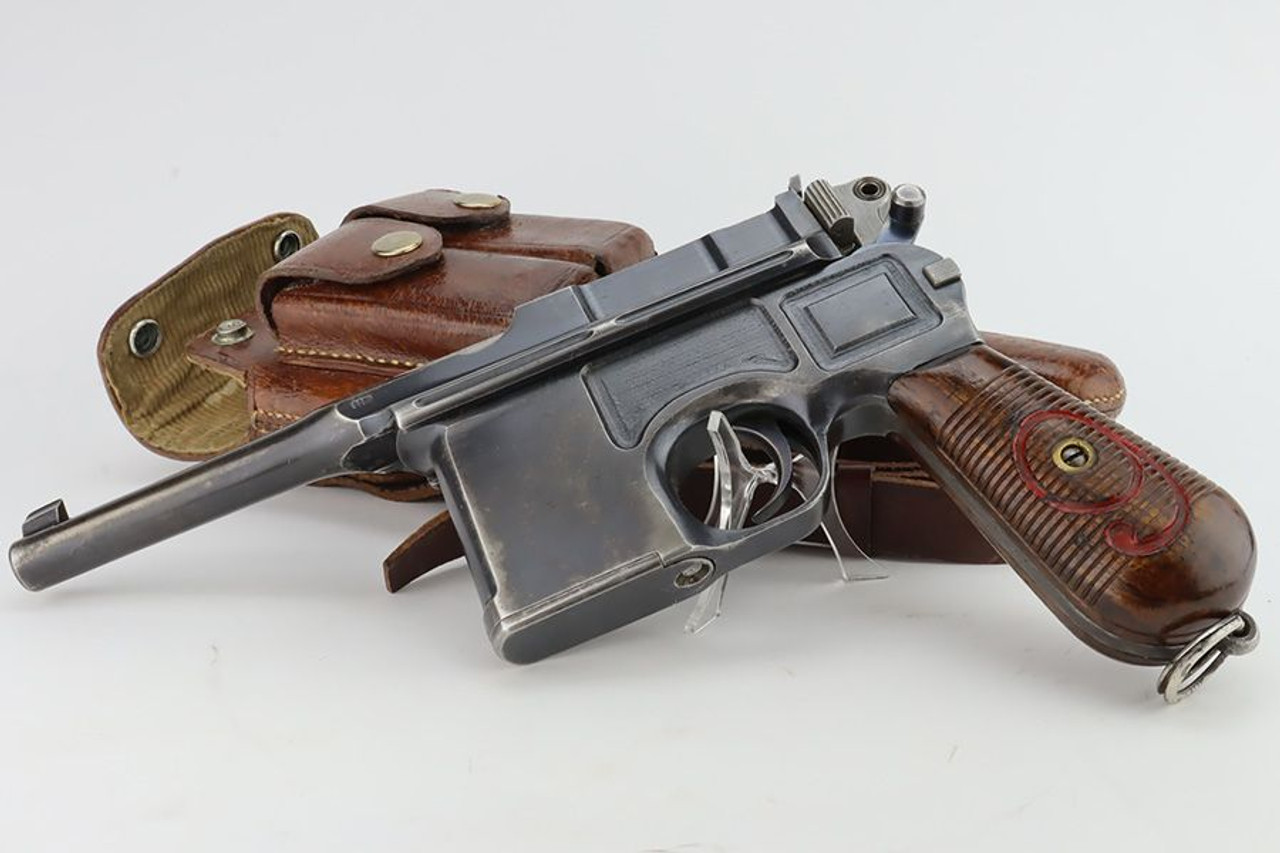 Police Mauser C96 Broomhandle Rig - Red 9 - 1