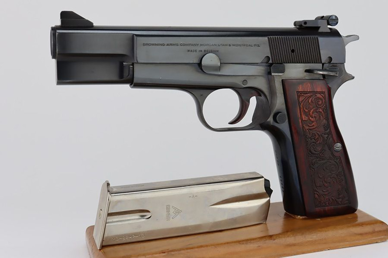Minty Browning Hi Power - 1977 Mfg - 1