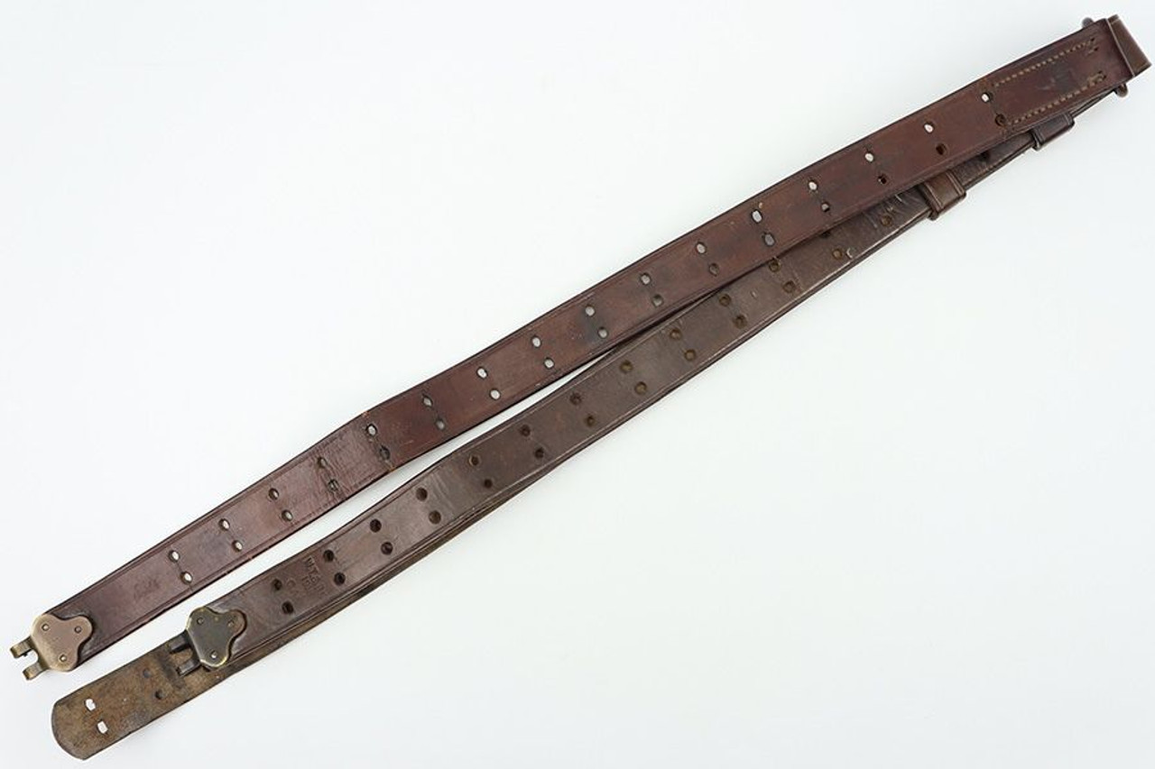 M1907 Leather Rifle Sling - 1918 Dated - 1