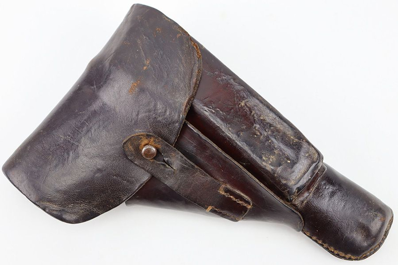 1943 High Power Holster: Re-stitched Belt Loop - 1
