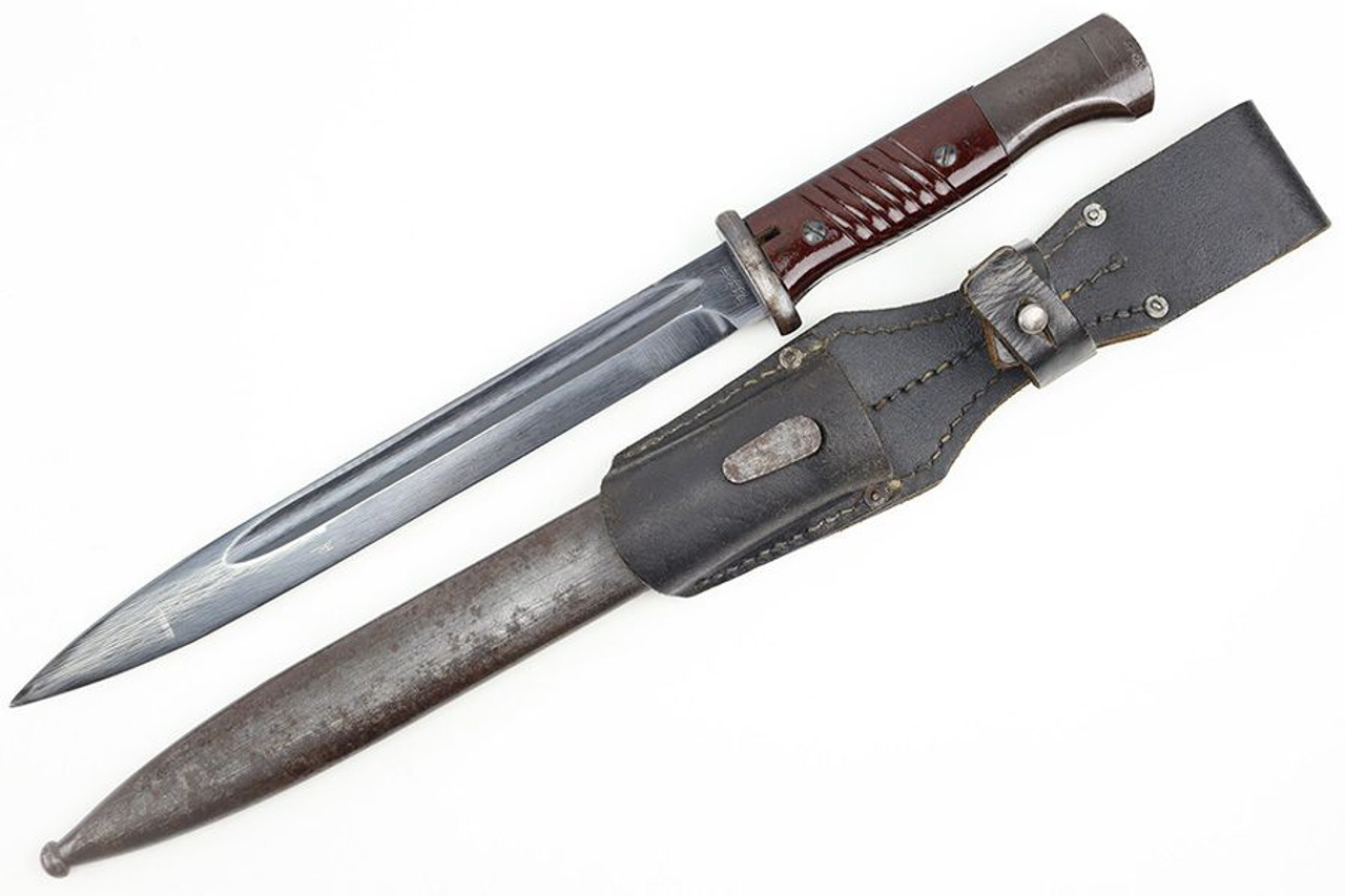1943 K98 Bayonet: Matching Scabbard - 1