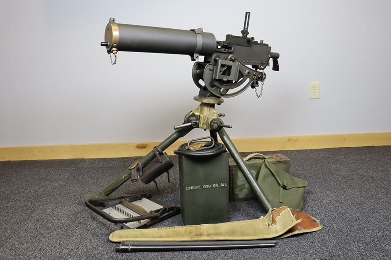 Rare, Full-Auto Browning M1917A1 - Complete Grouping - 1