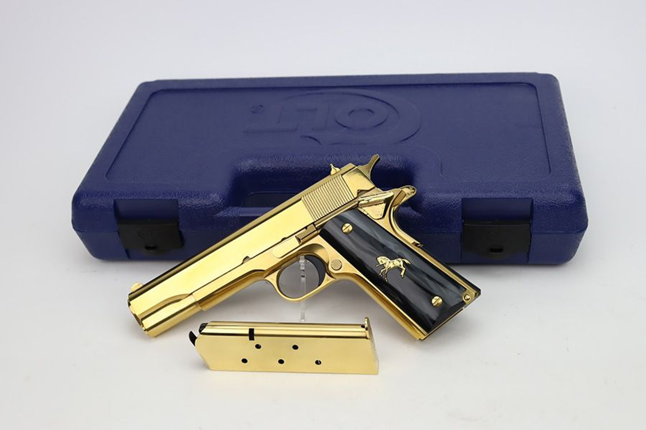 ANIB Colt Government Model 1911 - Gold Plated Finish - 1