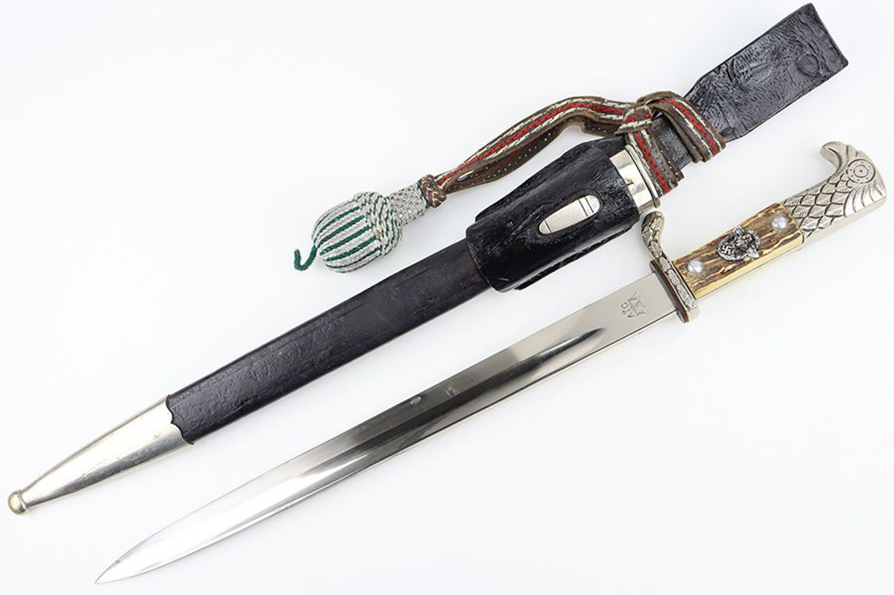 German Police Dress Bayonet with Portepee - 1