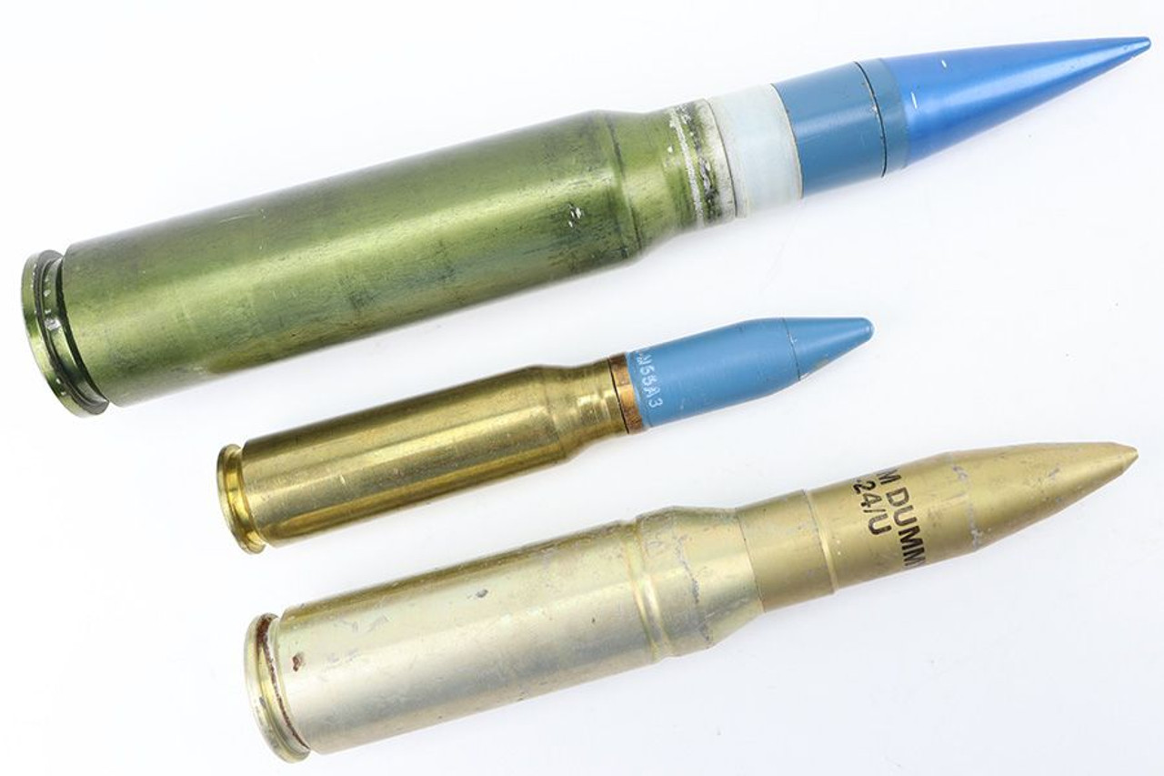 3 Inert Rounds: 30mm, 25mm, 20mm - 1