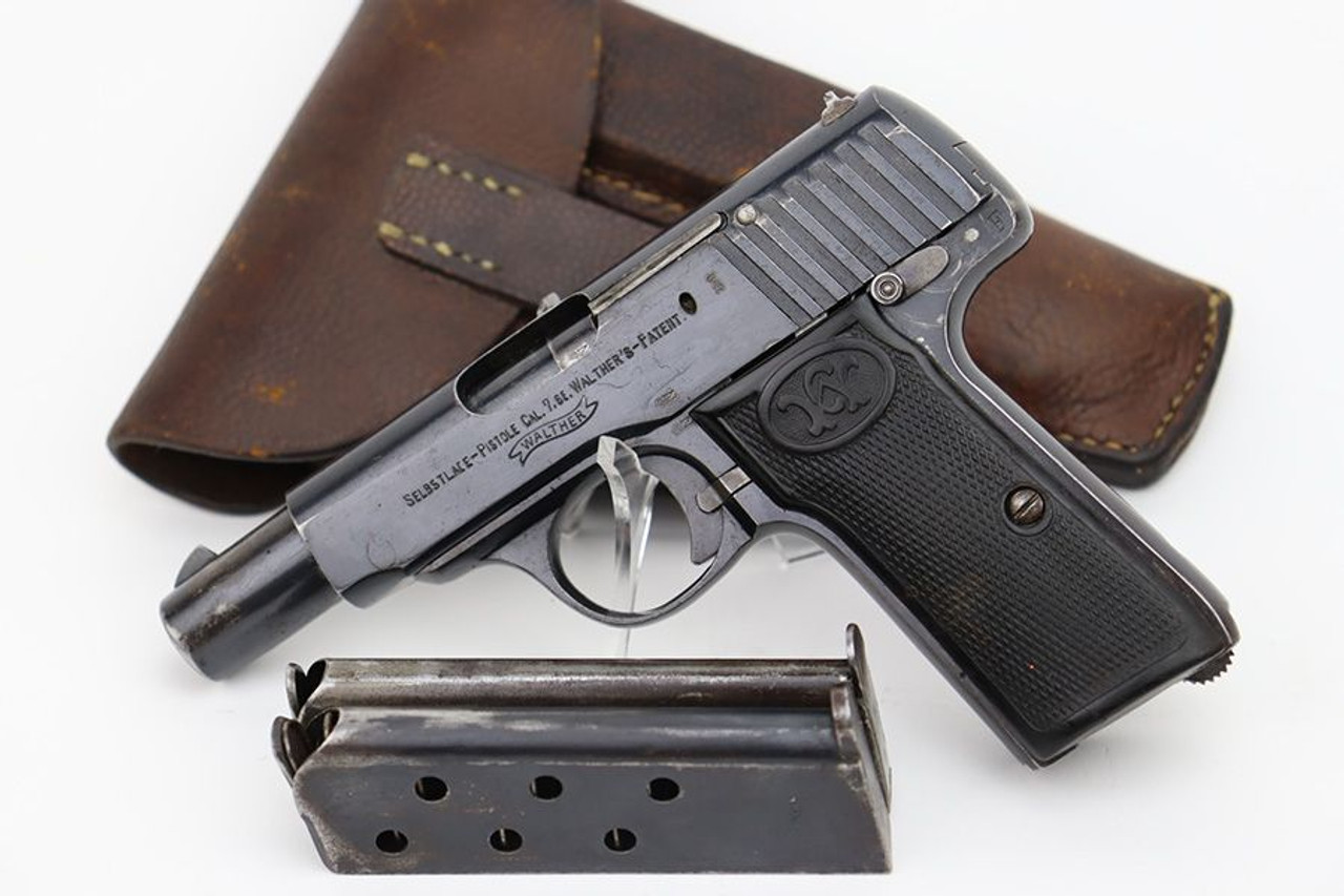 Walther Model 4, WW1 Officer Sidearm - 1