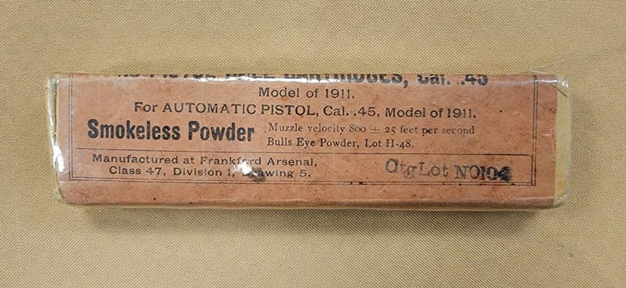 1918 Frankford Arsenal .45 Ammo - 1