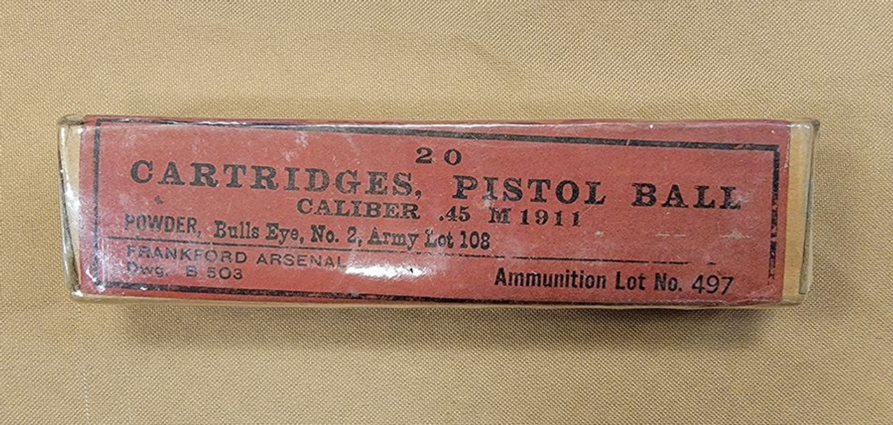 WW1 Frankford Arsenal .45 Ammo - 1