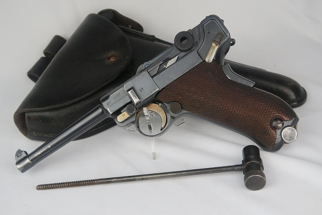 1935/06 Mauser Banner Portuguese "GNR" Luger Rig - 1