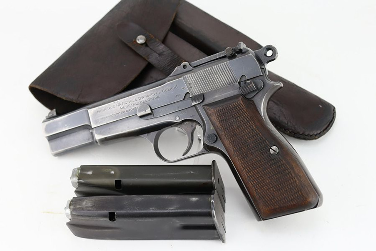 Nazi FN Browning High Power Rig - Tangent Sight - 1