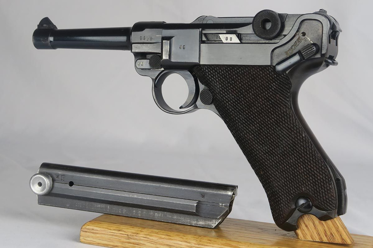 1940 '42' Code Mauser Luger - Matching Magazine - 1