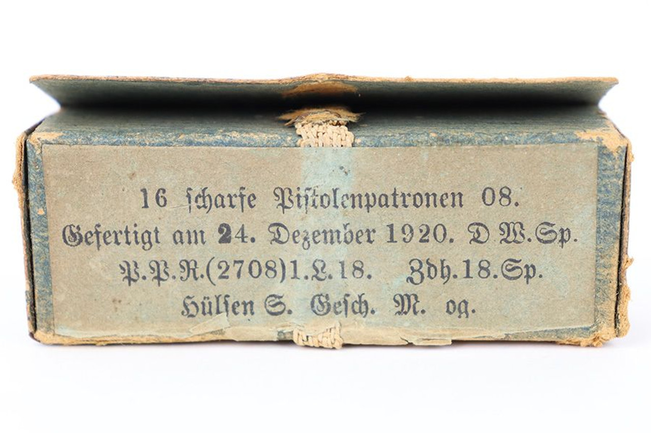 1920 Dated 9mm Luger Ammo - 1