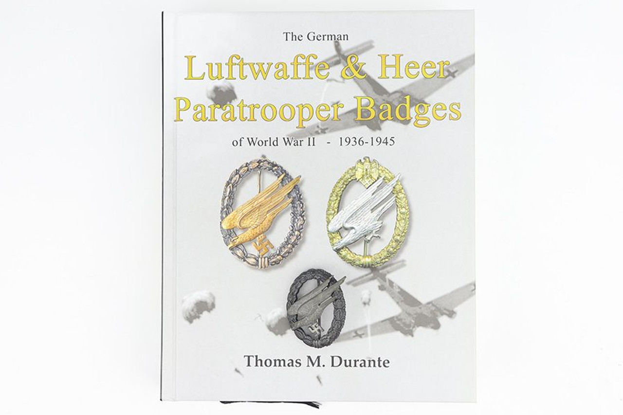 Luftwaffe Fallschirmjager Badge - Documented In Book - 1