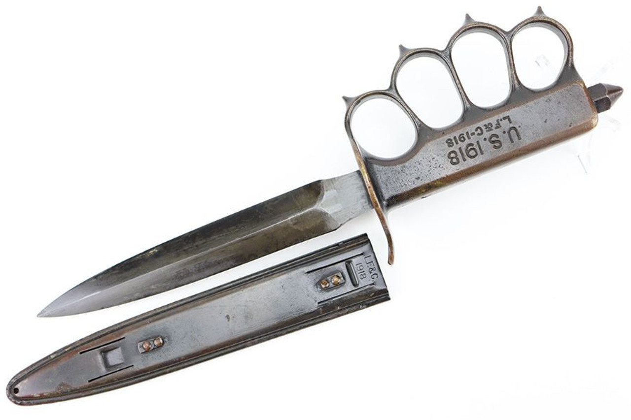 Excellent LF&C 1918 Trench Knife - 1