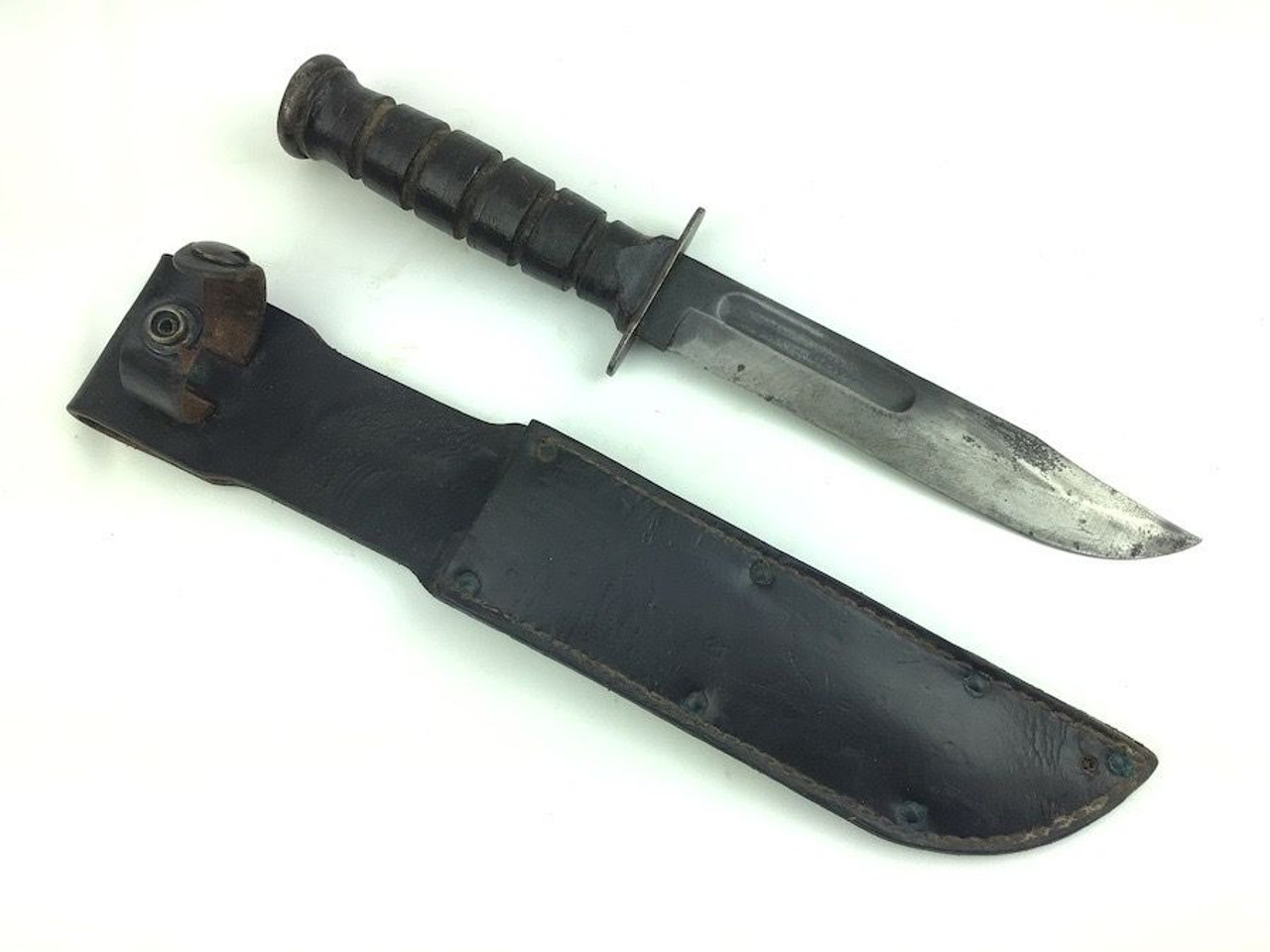 Camillus Mk2 Fighting Knife & Scabbard - 1