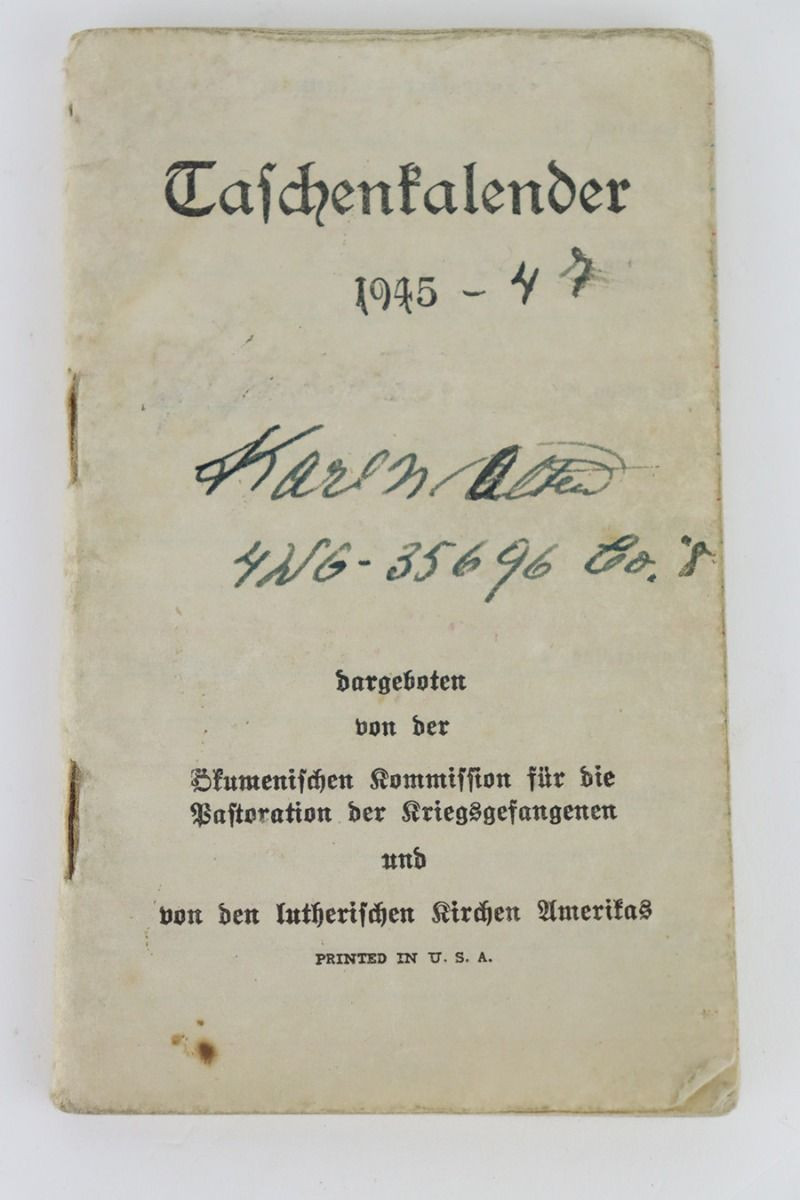 WW2 German POW Documents (From Youtube) - 1