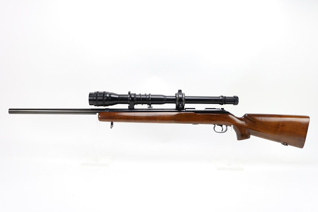 Minty Winchester Model 52 Rifle - With Bausch & Lomb Scope - 1